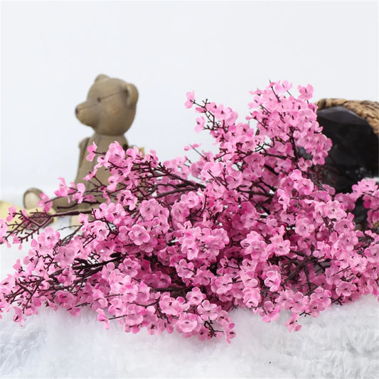 Artificial Cherry Blossom & Baby’s Breath Branches