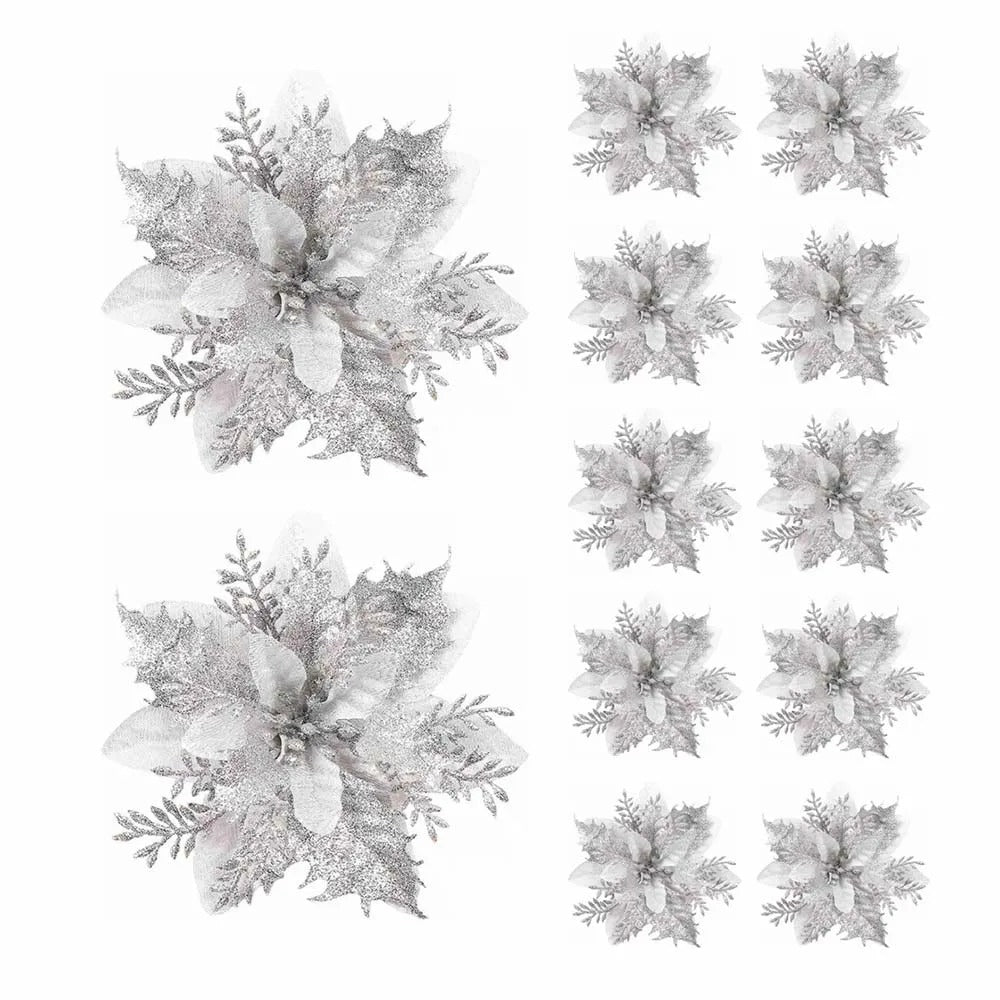 Christmas Flower Ornaments
